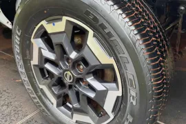 Nissan Frontier Platinum 2.3 AT 2026 – Roda · Foto: Nissan