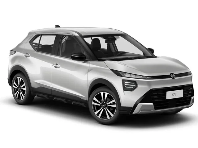 Nissan Kait Sense 1.6 16v Aut 2026 – Diagonal Frontal · Foto: Nissan