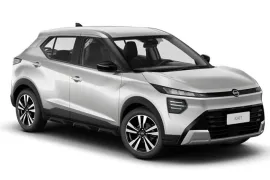 Nissan Kait Sense 1.6 16v Aut 2026 – Diagonal Frontal · Foto: Nissan