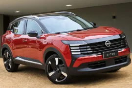Nissan KICKS Platinum 1.0 Turbo Flex Aut 2026 – Diagonal Frontal · Foto: Nissan