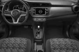 Nissan KICKS Play Active Plus 1.6 16V Flex Aut 2025 – Interior · Foto: Nissan