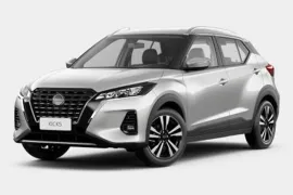 Nissan KICKS Play Sense 1.6 16V Flex Aut 2025 – Diagonal Frontal · Foto: Nissan