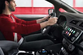 Nissan Leaf ZE 2025 – Interior · Foto: Nissan
