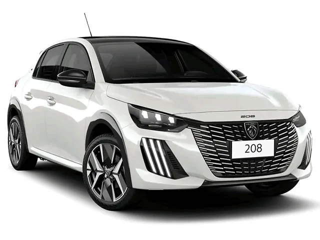 Peugeot 208 GT 1.0 Turbo Flex 5p Aut 2025 – Diagonal Frontal · Foto: Peugeot