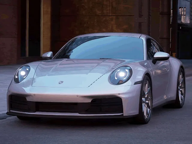 Porsche 911 Carrera 3.0 2025 – Diagonal Frontal · Foto: Porsche