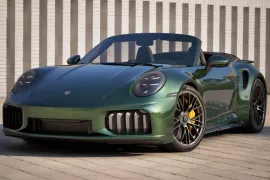Porsche 911 Turbo S Cabriolet 3.6 24V (992) 2026 – Diagonal Frontal · Foto: Porsche