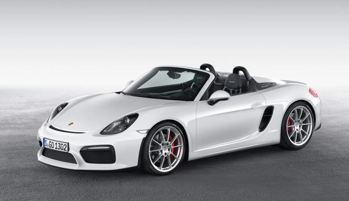 Porsche Boxster Spyder 3.8 2016