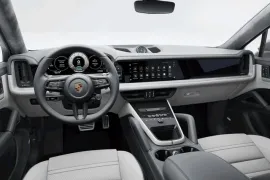 Porsche Cayenne Coupe Turbo E-Hybrid 4.0 V8 2025 – Painel · Foto: Porsche