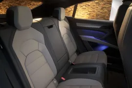 Porsche Cayenne Coupe 2026 – Bancos de Trás · Foto: Porsche