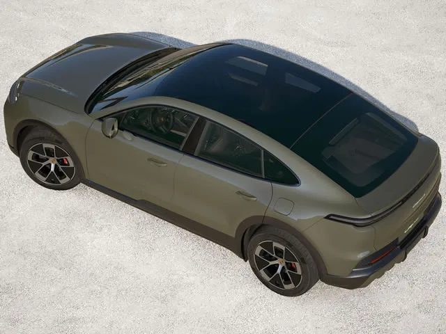 Porsche Cayenne S Coupe 2026 – Foto Aérea