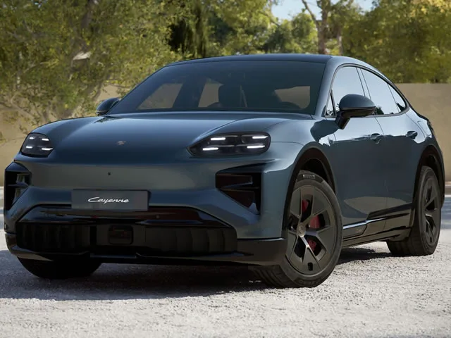 Porsche Cayenne Turbo Coupe 2026 – Diagonal Frontal · Foto: Porsche