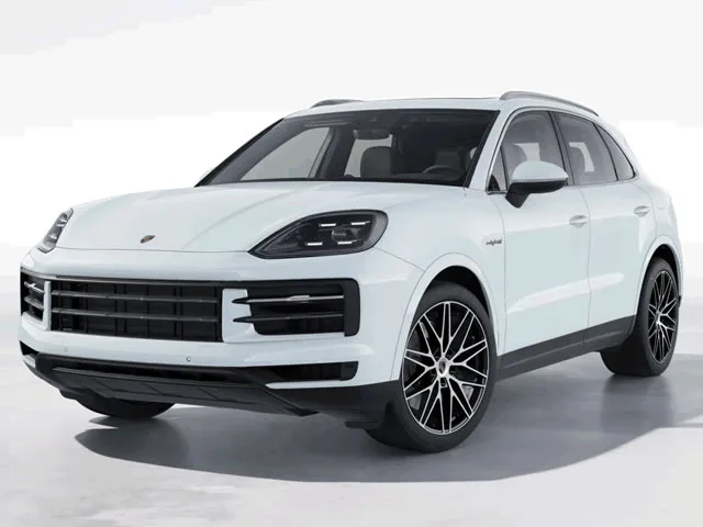 Porsche Cayenne E-Hybrid 3.0 V6 2026 – Diagonal Frontal · Foto: Porsche