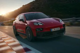 Porsche Macan GTS 2027 – Diagonal Frontal · Foto: Porsche