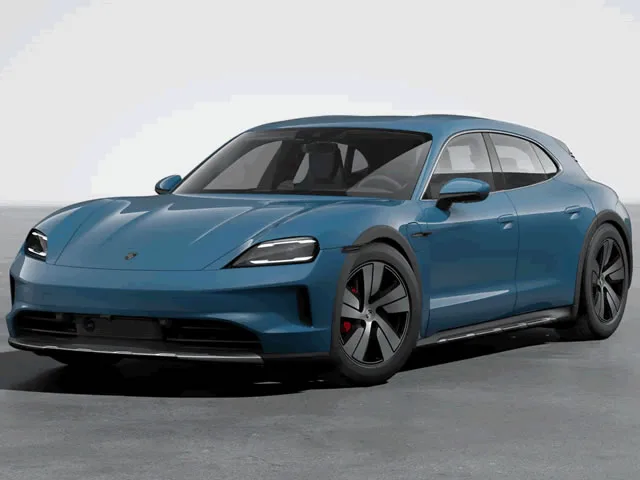 Porsche Taycan Cross Turismo 4S 2025 – Diagonal Frontal · Foto: Porsche