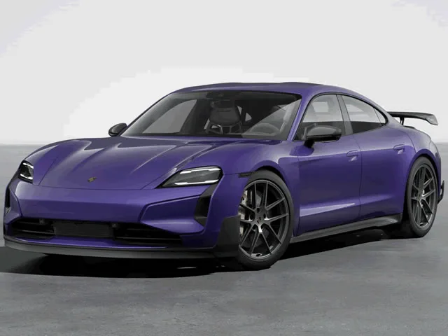 Porsche Taycan Turbo GT (Elétrico) 2025 – Diagonal Frontal · Foto: Porsche