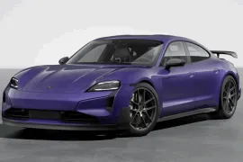 Porsche Taycan Turbo GT (Elétrico) 2025 – Diagonal Frontal · Foto: Porsche