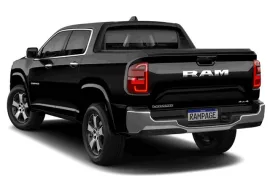 RAM RAMPAGE LARAMIE 2.2 TB CD 4X4 Die. Aut 2025 – Diagonal Traseira · Foto: Ram