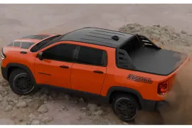 RAM RAMPAGE REBEL IGNIT. 2.0 TB CD 4X4 Aut 2024 – Lateral · Foto: Ram
