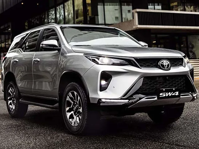 Toyota Sw4 SRX Platinum 2.8 2026 – Diagonal Frontal · Foto: Toyota