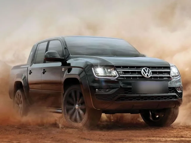 Volkswagen Amarok Extreme 3.0 V6 4x4 AT CD 2024 – Diagonal Frontal · Foto: Volkswagen