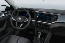 Volkswagen Nivus Comfortline 1.0 TSi 2025 – Interior · Foto: Volkswagen