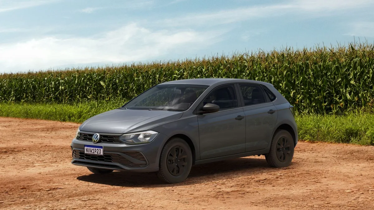 Volkswagen Polo Robust 1.0 2026 – Diagonal Frontal · Foto: Volkswagen