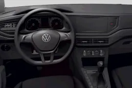 Volkswagen Polo Track 1.0 2026 – Painel · Foto: Volkswagen
