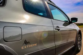 Volkswagen Saveiro Extreme 1.6 16V CD 2026 – Detalhe Externo · Foto: Volkswagen