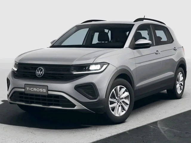 Volkswagen T-cross 1.0 TSi AT 2026 – Diagonal Frontal · Foto: Volkswagen