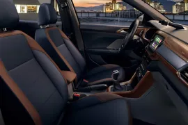 Volkswagen T-cross Highline 1.4 TSi 2024 – Bancos da Frente · Foto: Volkswagen