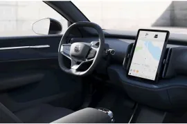 Volvo Ex30 Ultra 2025 – Painel · Foto: Volvo