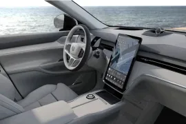 Volvo EX90 Twin Ultra AWD (Elétrico) 2025 – Interior · Foto: Volvo