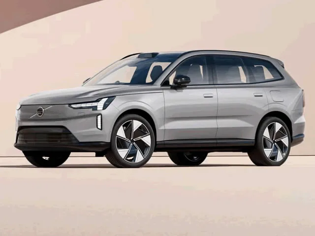 Volvo EX90 Twin Ultra AWD (Elétrico) 2025 – Diagonal Frontal · Foto: Volvo