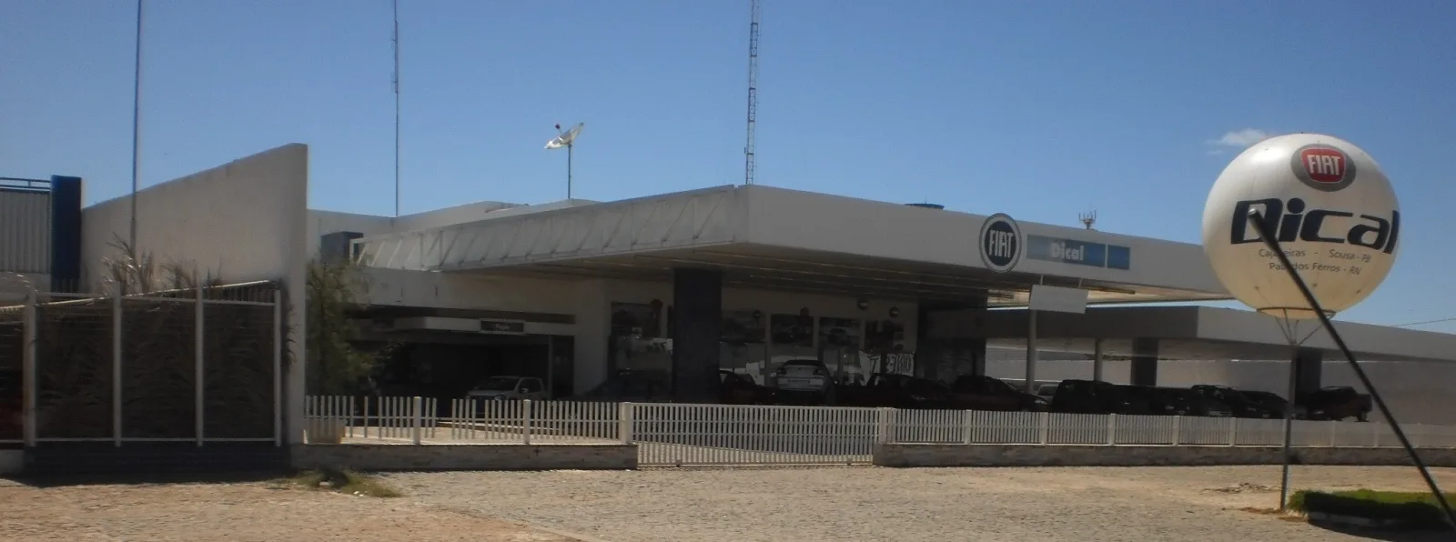 Concessionária Fiat em Sousa, no sertão da Paraíba: no interior, a loja da marca costuma ser também a única oficina autorizada da região