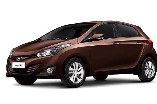 O Hyundai HB20 2013, da primeira geração