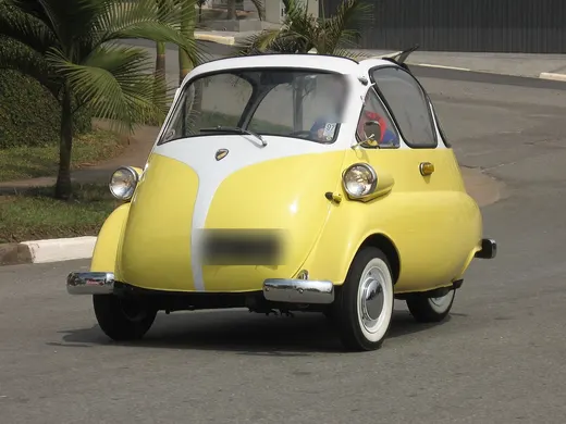 Uma Romi-Isetta 1957, feita no Brasil