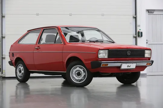 O Volkswagen Gol da primeira série, do começo dos anos 1980