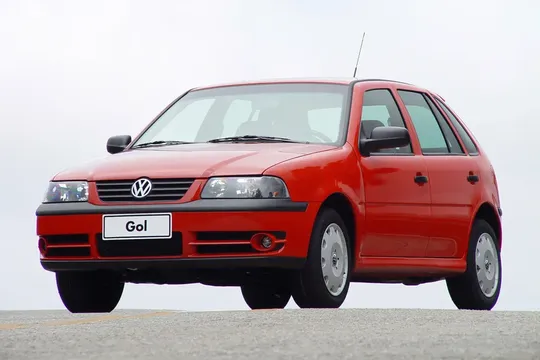 O Volkswagen Gol da terceira geração, a do primeiro motor Total Flex