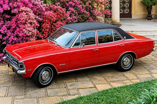 O Opala Gran Luxo sedã de 1972