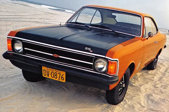 O Opala SS cupê de quatro cilindros